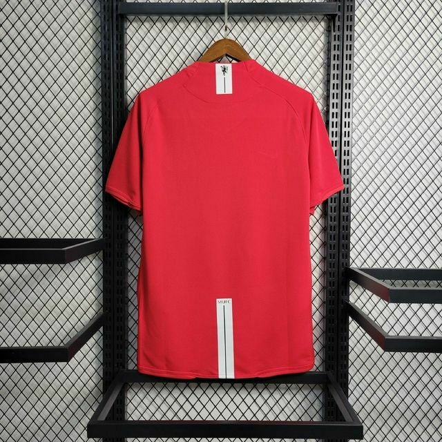 Camisa Manchester United I Retrô - 2007/08