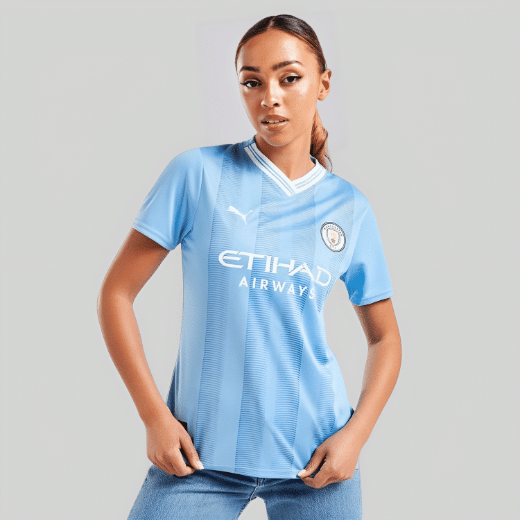 Camisa Manchester City I Feminina - 2023