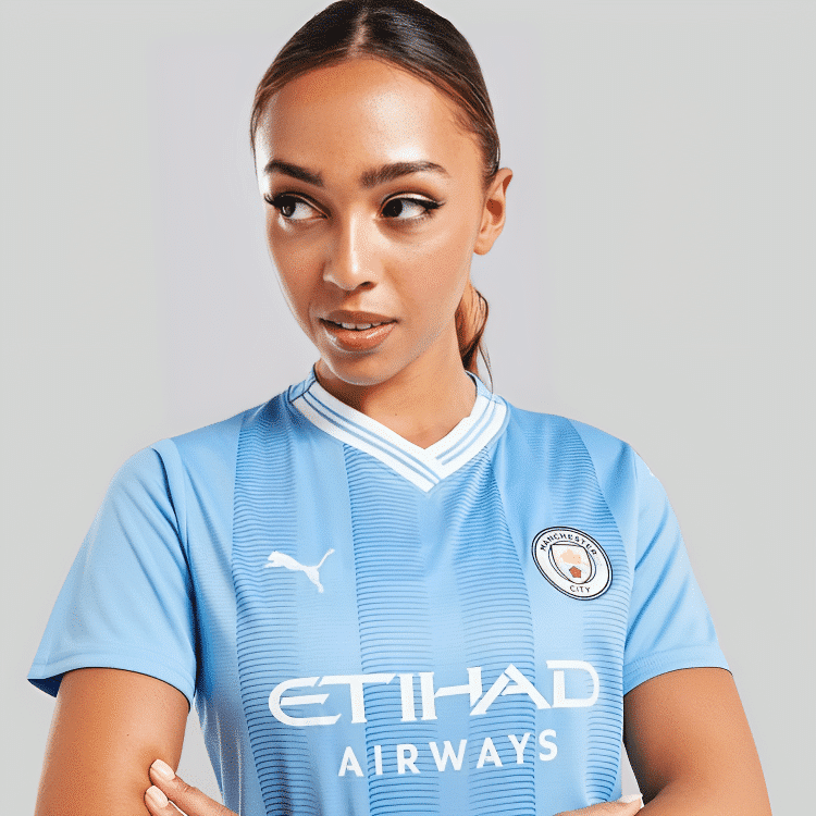 Camisa Manchester City I Feminina - 2023