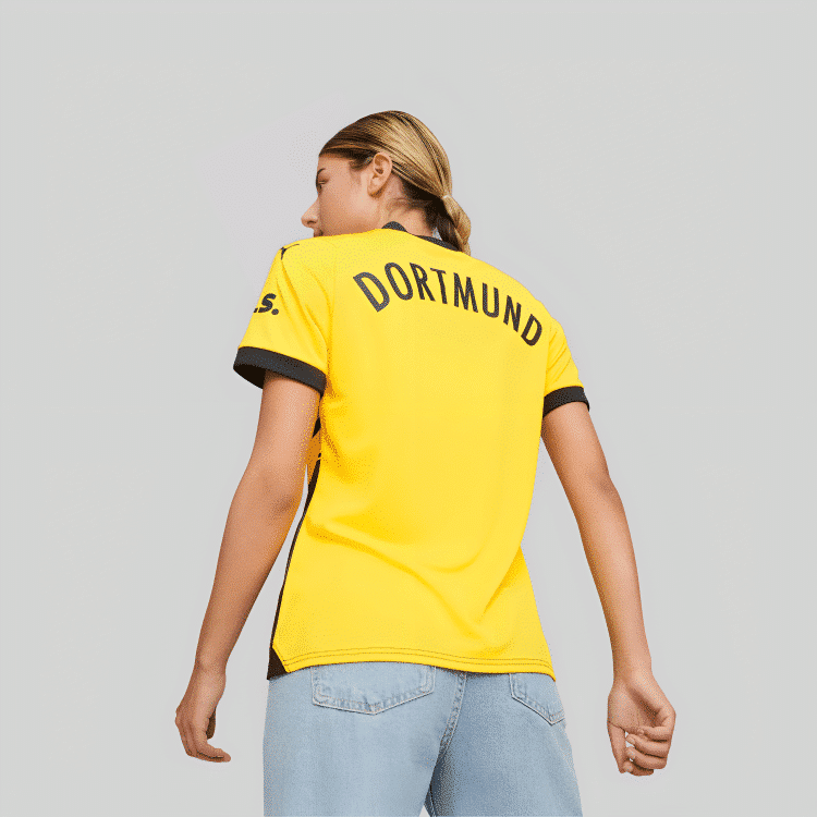Camisa Borussia Dortmund I Feminina - 2023