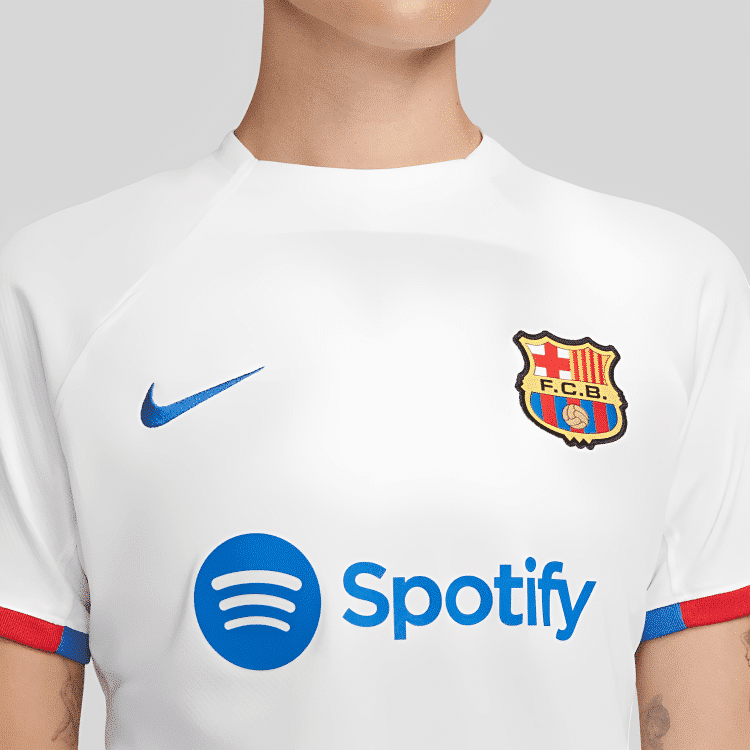 Camisa Barcelona II Feminina - 2023