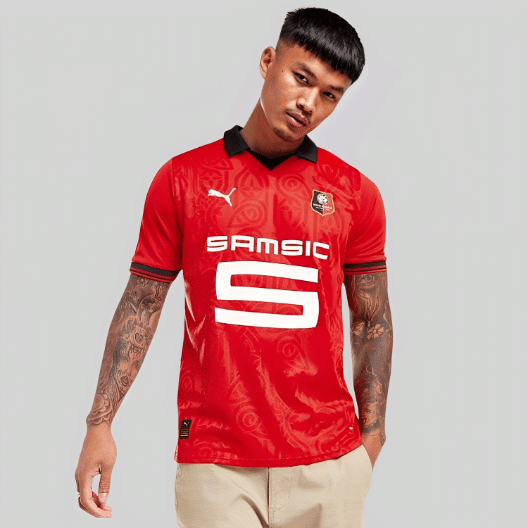 Camisa Rennes I - 2023