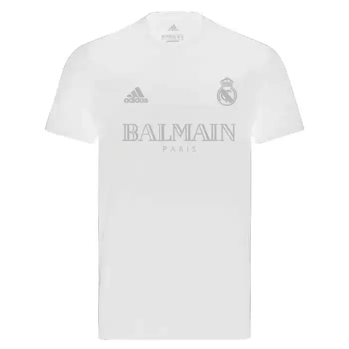 Camisa Real Madrid Balmain White Edition - 2023